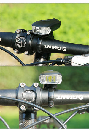 Bicycle Smart Head Light Bike Intelligent Front Lamp USB Rechargeable Handlebar LED Lantern Flashlight Movement Action Sensor