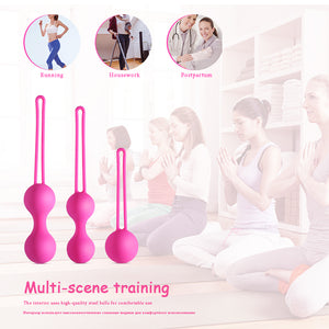 Kegel Balls Smart love ball Vaginal tighten exercise machine Vibrator ,Vaginal Geisha Ball Ben Wa ball Sex toy for Woman