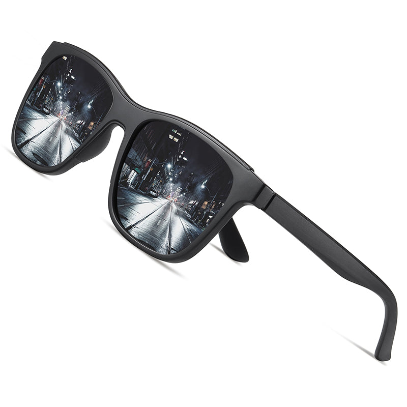 Polarized Sunglasses Men TR90 Frame Fashion Mirror Driving Fishing Sunglasses Male zonnebril heren UV400