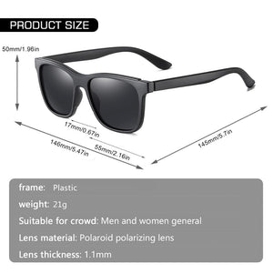 Polarized Sunglasses Men TR90 Frame Fashion Mirror Driving Fishing Sunglasses Male zonnebril heren UV400