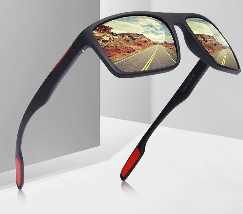 Ultralight TR90 Polarized Sunglasses Men Driver Shades Male Vintage Sun Glasses For Men Spuare Eyewear Gafas De Sol