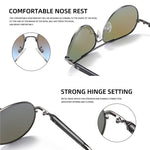 Pilot Sunglasses Men Polarized Metal Frame Anti-Glare Mirror Lens 2020 Fashion Fishing Sun Glasses Male UV400