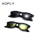 Fashion Sunglasses Men Polarized Sunglasses Men Driving Mirrors Coating Points Black Frame Eyewear Male Sun Glasses UV400