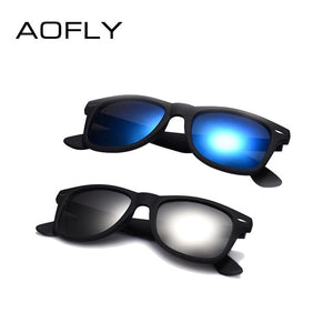 Fashion Sunglasses Men Polarized Sunglasses Men Driving Mirrors Coating Points Black Frame Eyewear Male Sun Glasses UV400