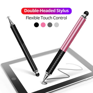 Universal 2 in 1 Stylus Drawing Tablet Pens Capacitive Screen Caneta Touch Pen for Mobile Android Phone Smart Pen Accessories