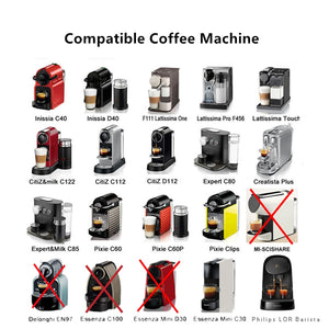 For Nespresso Reutilisable Refillable Capsule Crema Espresso Reusable New Refillable For Nespresso