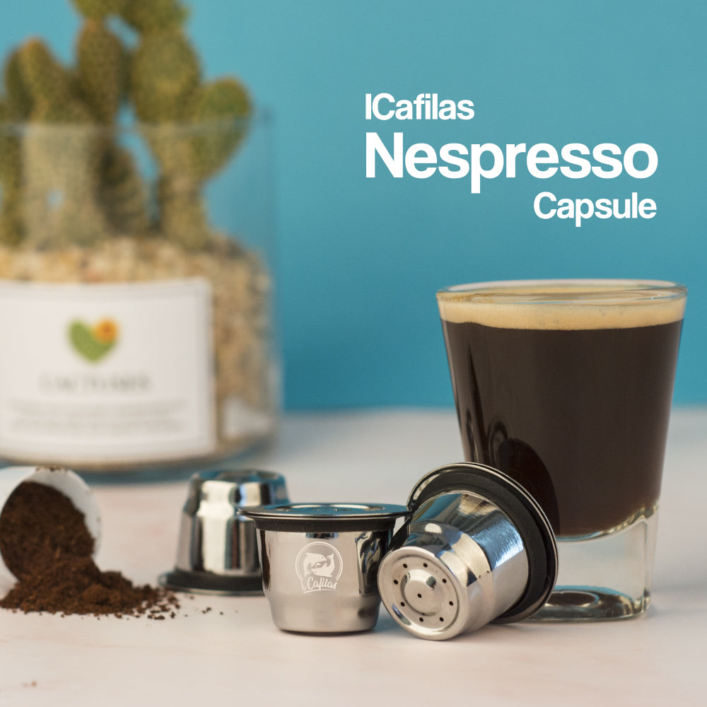 For Nespresso Reutilisable Refillable Capsule Crema Espresso Reusable New Refillable For Nespresso