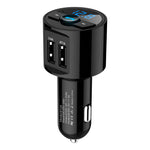 Quick USB Charger Bluetooth Car Kit FM Transmitter modulator Audio Music Mp3 Player Phone Wireless Handsfree Carkit