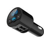 Quick USB Charger Bluetooth Car Kit FM Transmitter modulator Audio Music Mp3 Player Phone Wireless Handsfree Carkit
