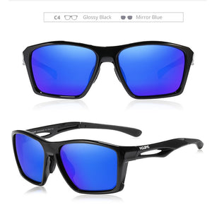 Impact Resistance TR90 Men's Sunglasses Polarized Lens Tank Hinges Ultra Light Sun Glasses Bending Freely KD626