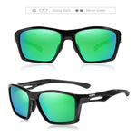 Impact Resistance TR90 Men's Sunglasses Polarized Lens Tank Hinges Ultra Light Sun Glasses Bending Freely KD626