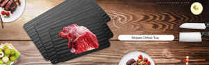 Fast Defrosting Tray Thaw Frozen Food Meat Fruit Quick Defrosting Plate Board Defrost Kitchen Gadget Tool