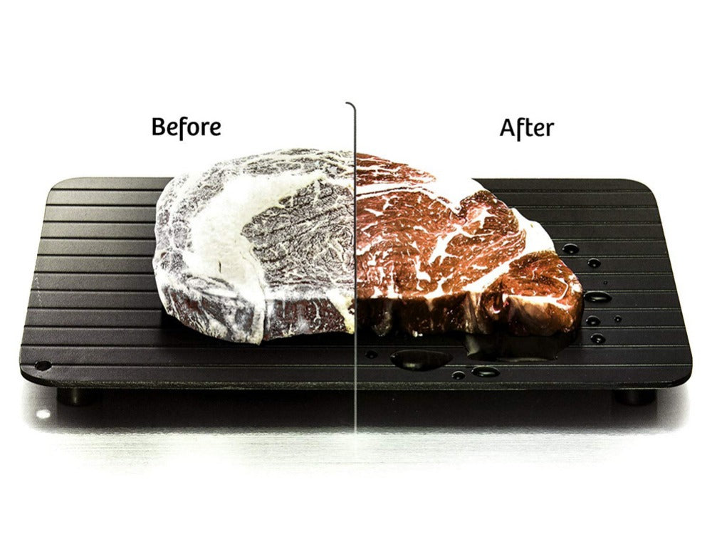Fast Defrosting Tray Thaw Frozen Food Meat Fruit Quick Defrosting Plate Board Defrost Kitchen Gadget Tool