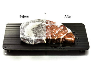 Fast Defrosting Tray Thaw Frozen Food Meat Fruit Quick Defrosting Plate Board Defrost Kitchen Gadget Tool