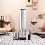 Electric Bottle Opener Stainless Steel Mini Wine Stopper Wine Decanter Aerator Smart Wine set gift