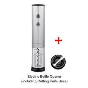 Electric Bottle Opener Stainless Steel Mini Wine Stopper Wine Decanter Aerator Smart Wine set gift