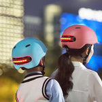 Outdoor Cycling Sport Smart Helmet electric Bike Lamp Racing Motorcycle Bicycle Back Light Kids Helmet Men Women