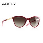 Cat Eye Polarized Sunglasses Women Polarized Sun Glasses Female Gradient Shades Oculos Feminino UV400