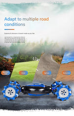 RC Car 4WD Radio Control Stunt Car Gesture Induction Twisting Off-road Vehicle Light Music Drift Toy High Speed Climbing RC Cars