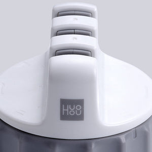 Mini Knife Sharpener One-handed Sharpening Super Suction Kitchen Sharpener ABS Material Tool For Smart Home