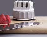 Mini Knife Sharpener One-handed Sharpening Super Suction Kitchen Sharpener ABS Material Tool For Smart Home