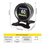 Digital Temperature Gauge Digital Voltage Speed Meter Display Meter Alarm Water