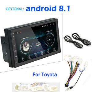2 din Car Radio 2.5D GPS Android Multimedia Player Universal 7" audio Navigation For Volkswagen Nissan Hyundai Kia Toyota