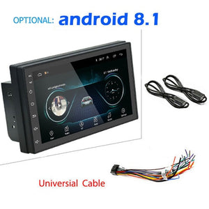 2 din Car Radio 2.5D GPS Android Multimedia Player Universal 7" audio Navigation For Volkswagen Nissan Hyundai Kia Toyota