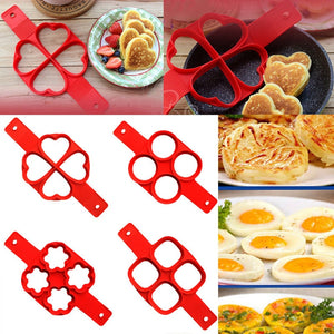 Pancake Maker Egg Ring Maker Nonstick Easy Fantastic Egg Omelette Kitchen Gadgets Cooking Tools Silicone
