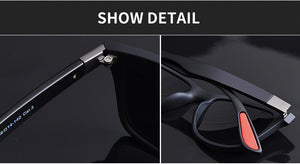 NEW DESIGN Ultralight TR90 Polarized Sunglasses Men Women Driving Square Style Sun Glasses Male Goggle UV400 Gafas De Sol