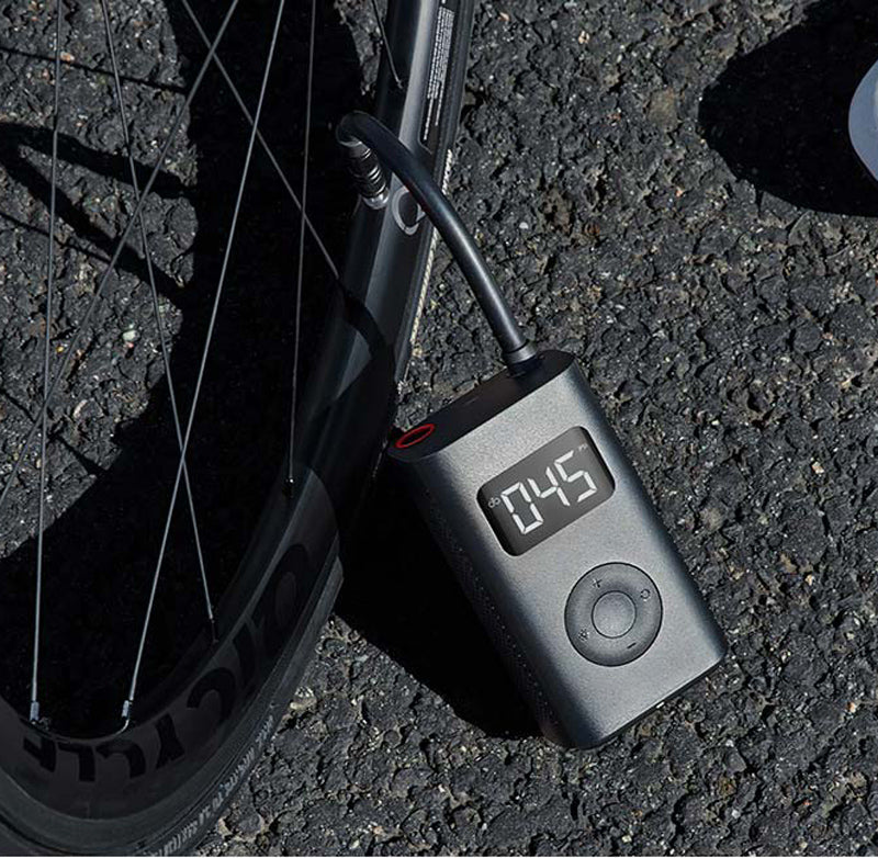 Portable Smart Digital Tire Pressure Detection Electric Inflator Pump for Bike Motorcycle Car Football , In stock