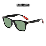 Hot Sale Polarized Sunglasses Men Women Classic Square Plastic Driving Sun Glasses Male Fashion Black Shades UV400