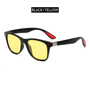 Hot Sale Polarized Sunglasses Men Women Classic Square Plastic Driving Sun Glasses Male Fashion Black Shades UV400