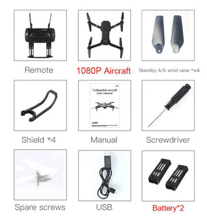 Drone Helicopter WIFI FPV With True 720P/1080P Wide Angle HD Camera High Hold Mode Foldable Arm RC Drone Quadcopter RTF VS S9HW M69