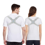 Adjustable Intelligent Posture Trainer Smart Posture Corrector Upper Back Brace Clavicle Support for Men and Women Pain Relief