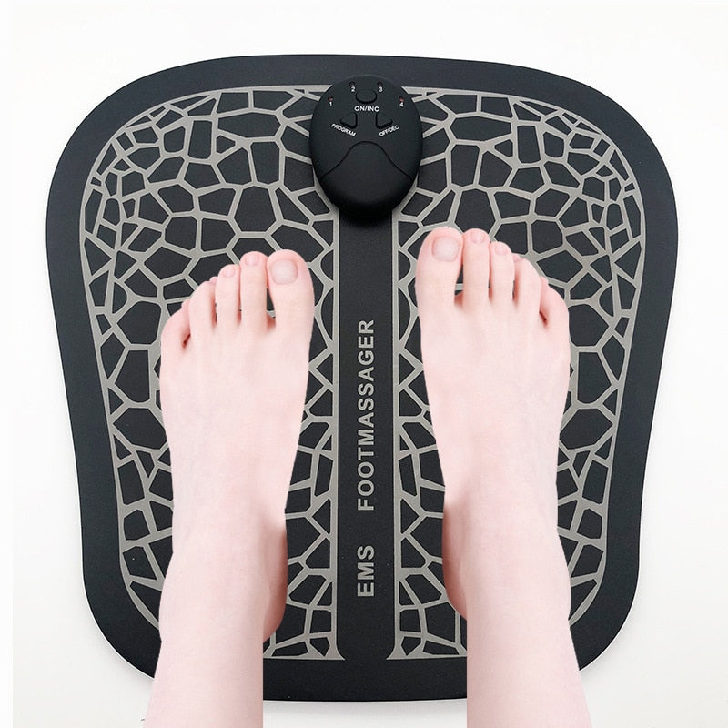 Electric Foot Stimulation Massager Pad Foot Massager Smart Mat For Mas