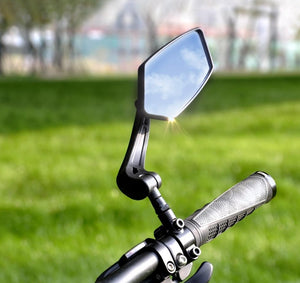 Bicycle Rear View Mirror Bike Cycling Wide Range Back Sight Reflector Adjustable Left Right Mirrors