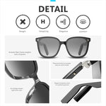 Bluetooth 5.0 Smart Sport Sunglasses Wireless Stereo Music HD Sound Sunglass Sports Headset Headphone PK Bone conduction