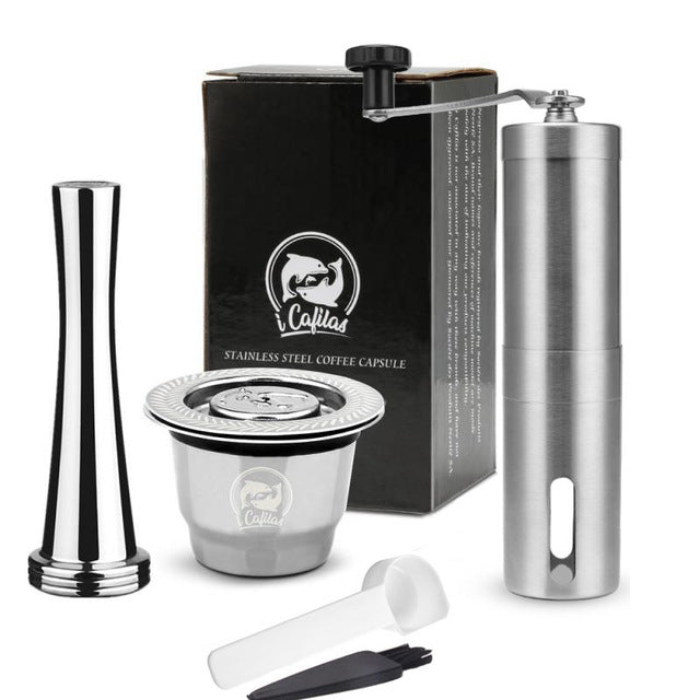For Nespresso Reutilisable Refillable Capsule Crema Espresso Reusable New Refillable For Nespresso