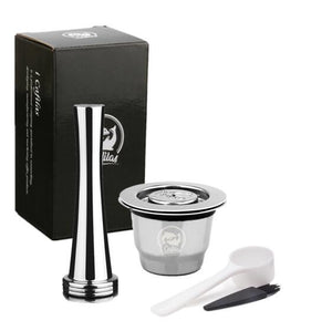 For Nespresso Reutilisable Refillable Capsule Crema Espresso Reusable New Refillable For Nespresso