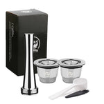 For Nespresso Reutilisable Refillable Capsule Crema Espresso Reusable New Refillable For Nespresso
