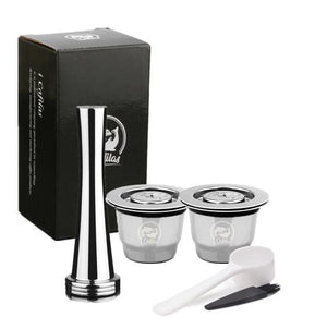 For Nespresso Reutilisable Refillable Capsule Crema Espresso Reusable New Refillable For Nespresso
