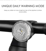 Bike Warning Front Light 20 Lumens USB Charge Smart LED Lamp Spot light 90° Waterproof Bicycle light Cycling Accessories