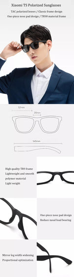 Classic Square Sunglasses for man & woman Polarized lens Sports Driving traveler Sunglasses