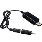 USB Boost Converter DC 5V to 9V 12V USB Step-up Converter Cable + 3.5x1.35mm Connecter For Power Supply/Charger/Power Converter