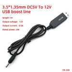 USB power boost line DC 5V to DC 9V / 12V Step UP Module USB Converter Adapter Cable 3.5*1.35mm 4.0*1.7mm 5.5*2.1mm Plug