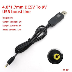 USB power boost line DC 5V to DC 9V / 12V Step UP Module USB Converter Adapter Cable 3.5*1.35mm 4.0*1.7mm 5.5*2.1mm Plug