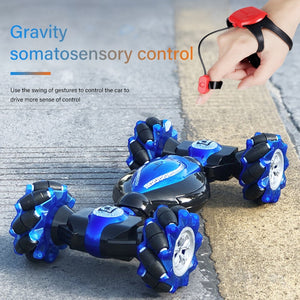 RC Car 4WD Radio Control Stunt Car Gesture Induction Twisting Off-road Vehicle Light Music Drift Toy High Speed Climbing RC Cars