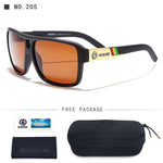 Polaroid Goggles Men Sport eyewear With Hard case Square Sunglasses women Brand Driving Polarized Glasses Outdoor KD520