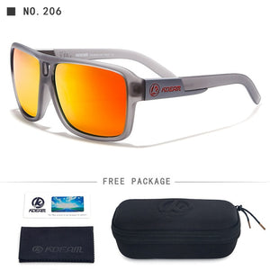 Polaroid Goggles Men Sport eyewear With Hard case Square Sunglasses women Brand Driving Polarized Glasses Outdoor KD520